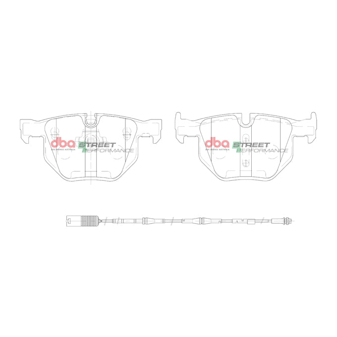 DBA Street Performance Disc Pads DB1694SP