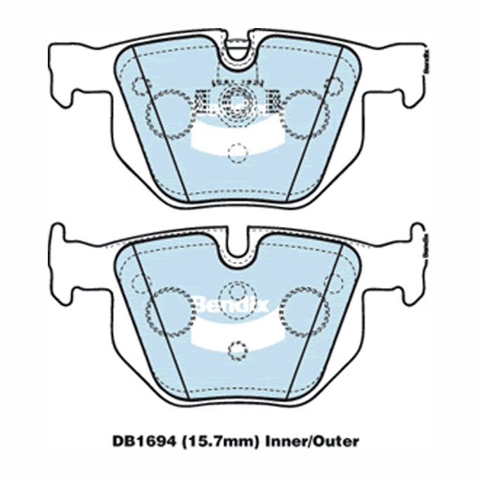 Bendix Euro+ Disc Pads DB1694EU