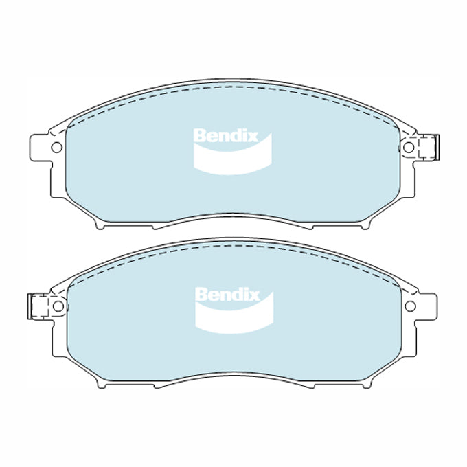 Bendix 4WD Disc Pads DB1696-4