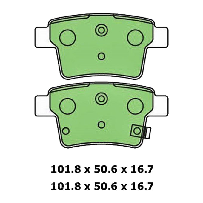 Protex Ultra Ceramic Disc Pads DB1713CP