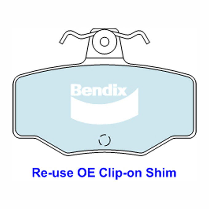 Bendix Heavy Duty Disc Pads DB1718HD
