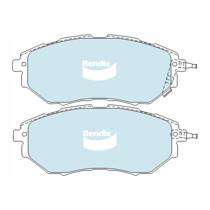 Bendix Heavy Duty Disc Pads DB1722HD