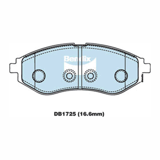 Bendix GCT Disc Pads DB1725GCT