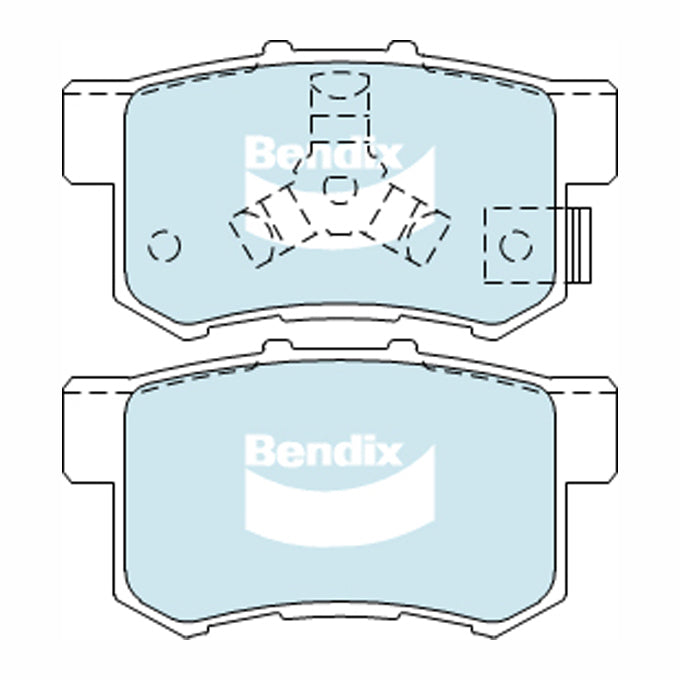 Bendix 4WD Disc Pads DB1728-4