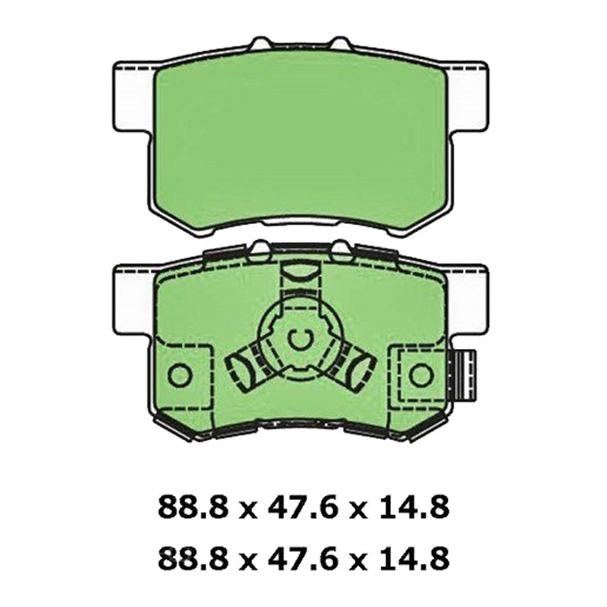 Protex Ultra 4WD Brake Pads DB1728F