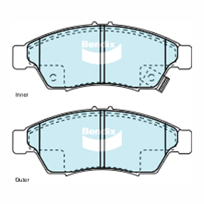 Bendix GCT Disc Pads DB1733GCT