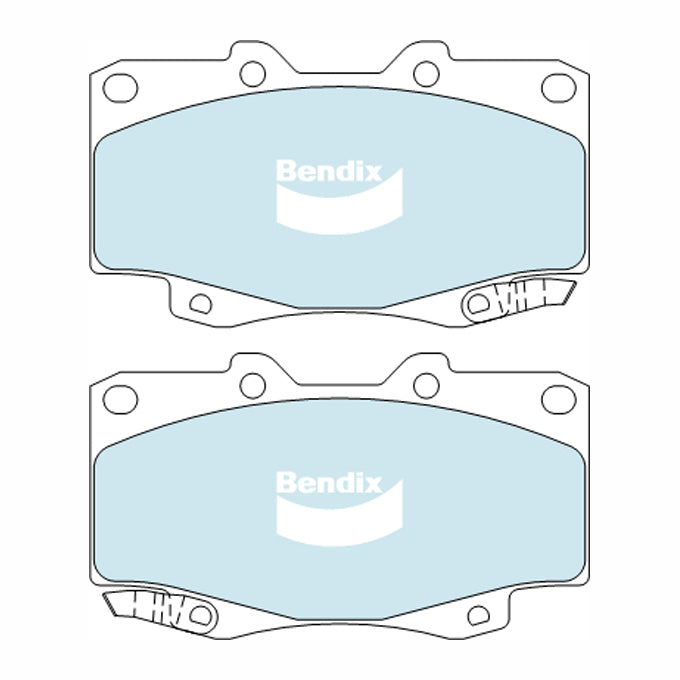Bendix Heavy Duty Disc Pads DB1739HD