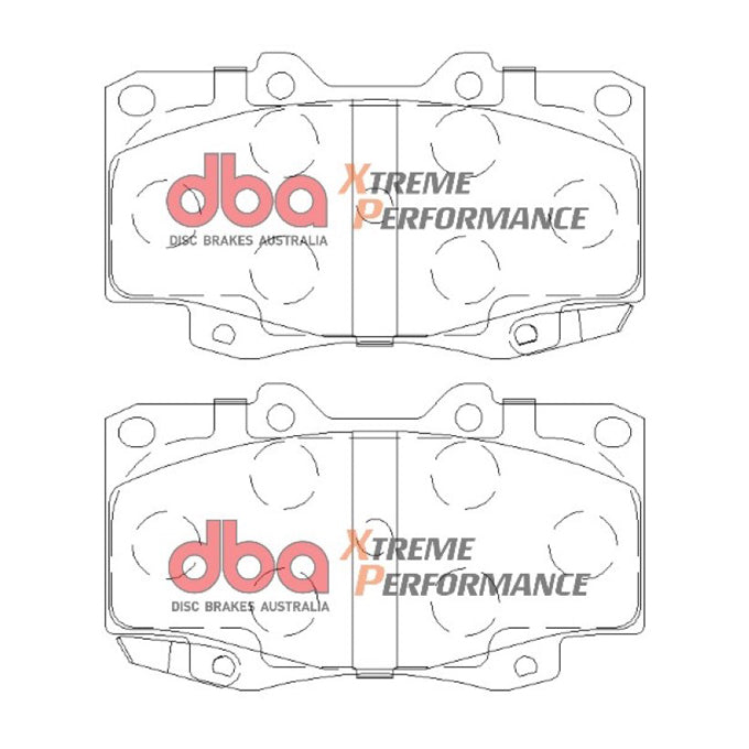 DBA Xtreme Performance Disc Pads DB1739XP