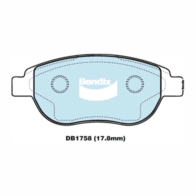 Bendix GCT Disc Pads DB1758GCT
