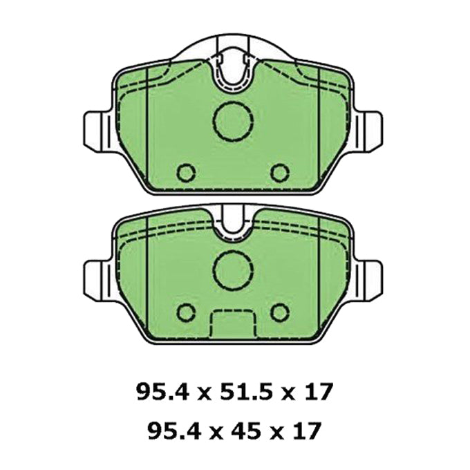 Protex Ultra Ceramic Disc Pads DB1783CP