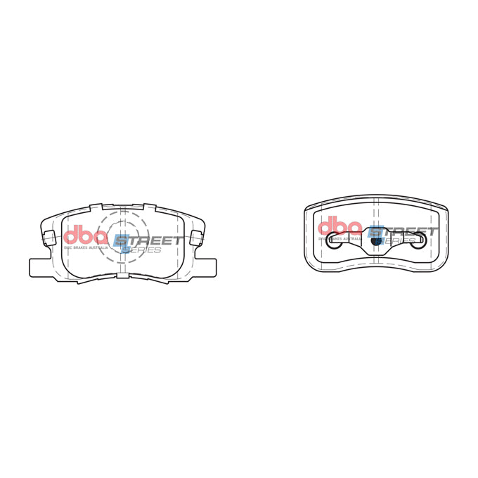 DBA Street Series Disc Pads DB1796SS