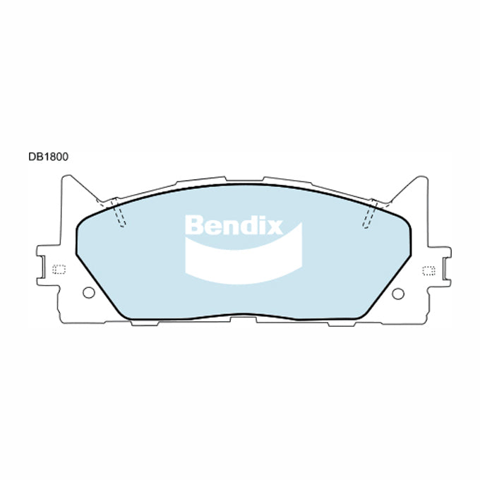 Bendix GCT Disc Pads DB1800GCT
