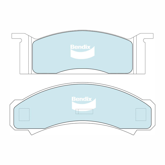 Bendix GCT Disc Pads DB1807GCT