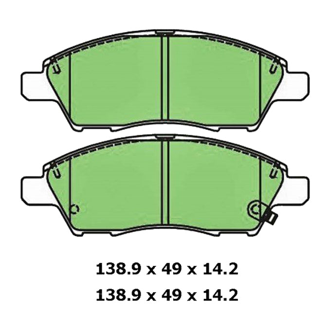 Protex Blue Disc Pads DB1830B