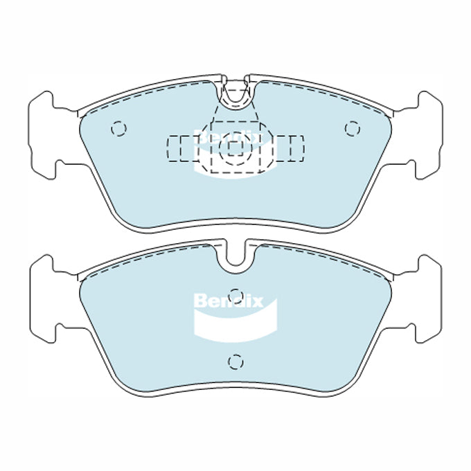Bendix Euro+ Disc Pads DB1833EU