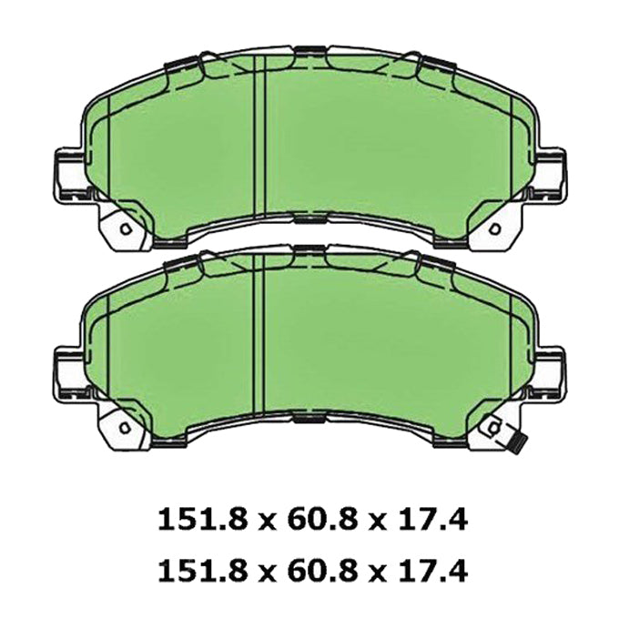 Protex Blue Disc Pads DB1841B