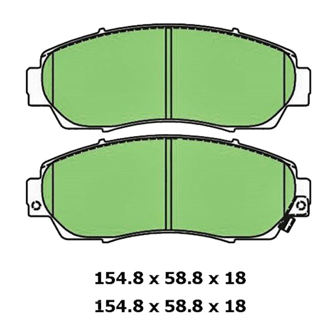 Protex Blue Disc Pads DB1843B
