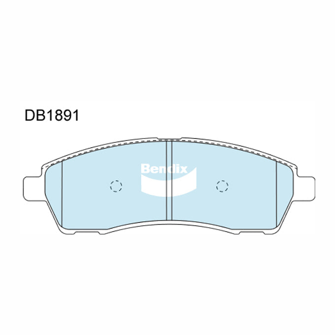 Bendix Heavy Duty Disc Pads DB1891HD