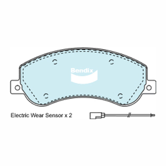 Bendix 4WD Disc Pads DB1915-4