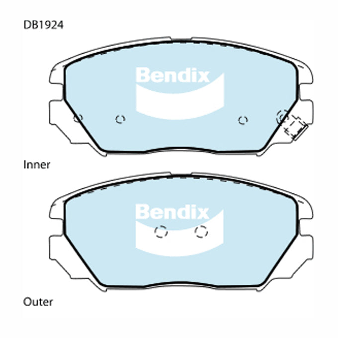 Bendix GCT Disc Pads DB1924GCT