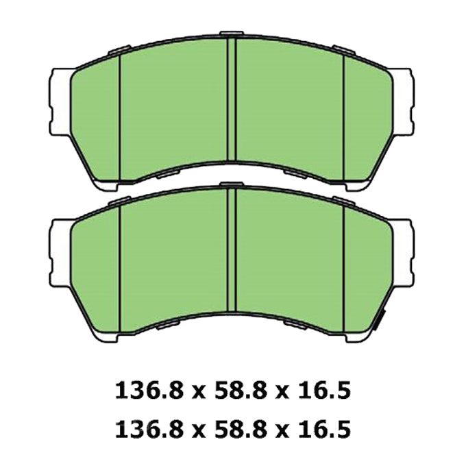 Protex Blue Disc Pads DB1942B