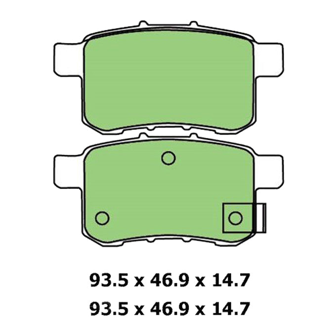 Protex Ultra Ceramic Disc Pads DB1953CP