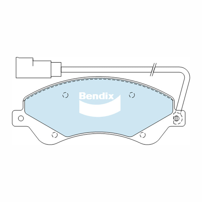 Bendix Heavy Duty Disc Pads DB1967HD