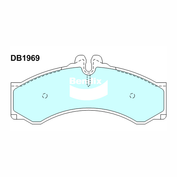Bendix Heavy Duty Disc Pads DB1969HD