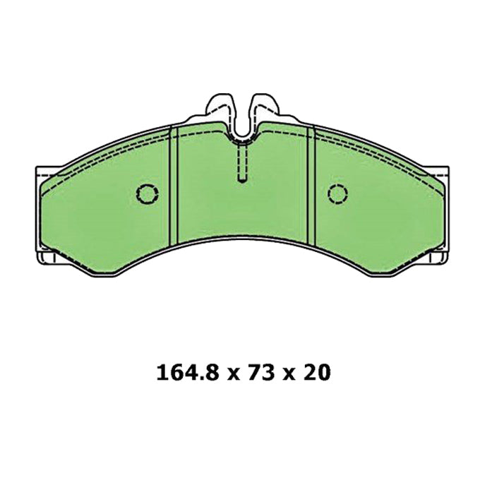 Protex Ultra Ceramic Disc Pads DB1969CP