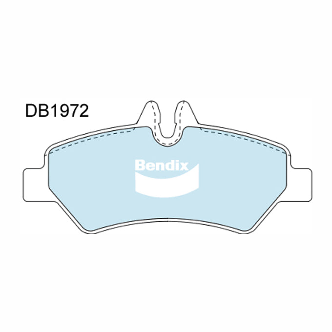 Bendix Heavy Duty Disc Pads DB1972HD