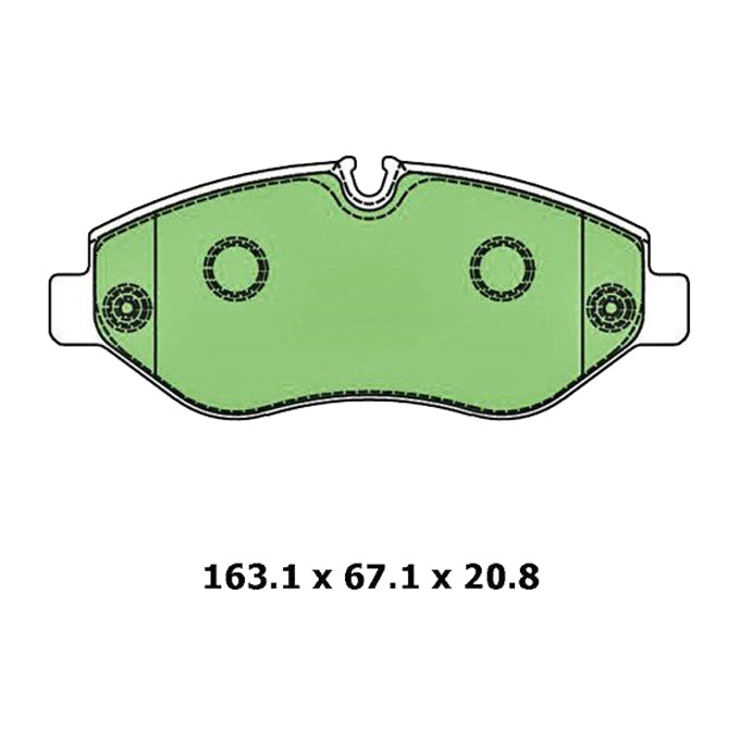 Protex Ultra Ceramic Disc Pads DB1973CP
