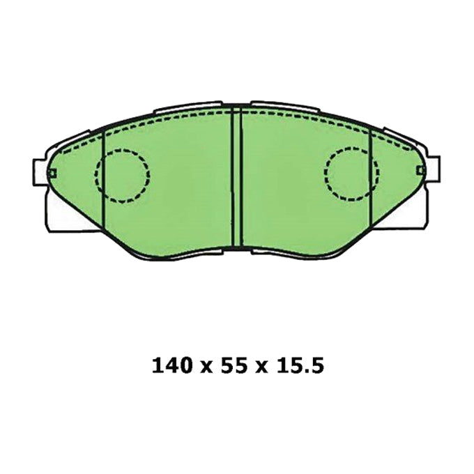 Protex Blue Disc Pads DB1985B