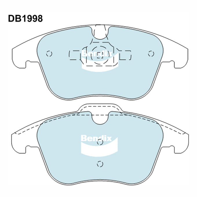 Bendix Euro+ Disc Pads DB1998EU