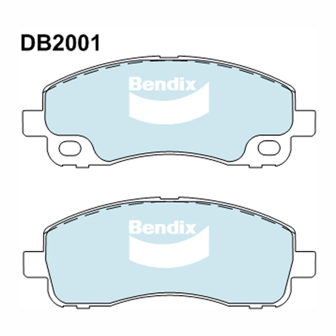 Bendix Heavy Duty Disc Pads DB2001HD