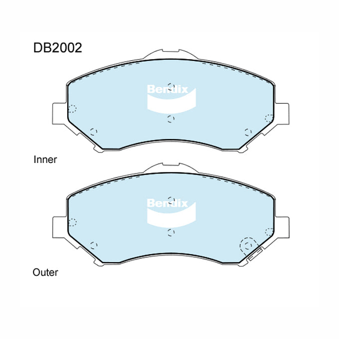 Bendix 4WD Disc Pads DB2002-4