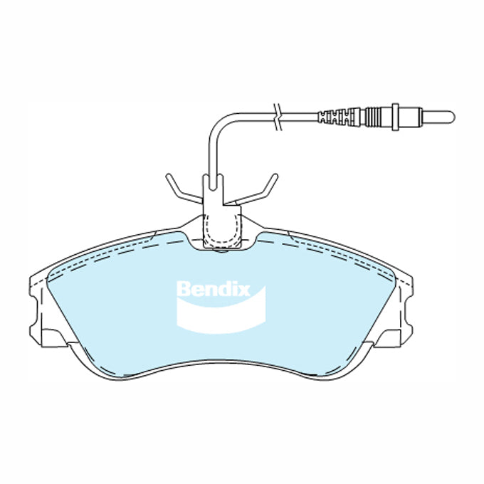 Bendix Euro+ Disc Pads DB2015EU