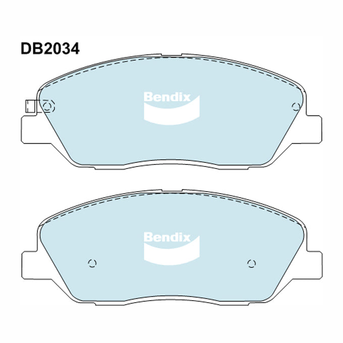 Bendix 4WD Disc Pads DB2034-4