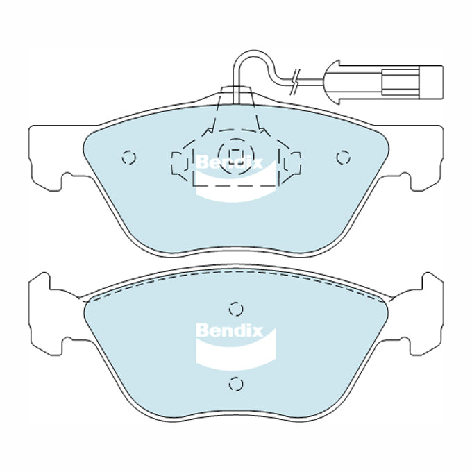Bendix Heavy Duty Disc Pads DB2036HD
