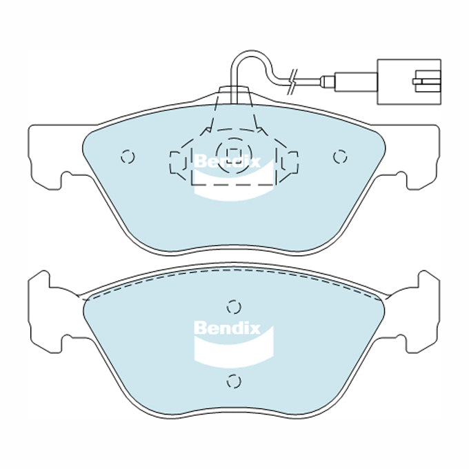 Bendix Euro+ Disc Pads DB2037EU
