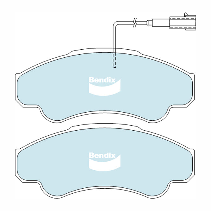 Bendix Heavy Duty Disc Pads DB2045HD