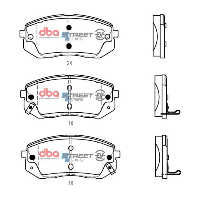 DBA Street Series EV Disc Pads DB2174SSEV