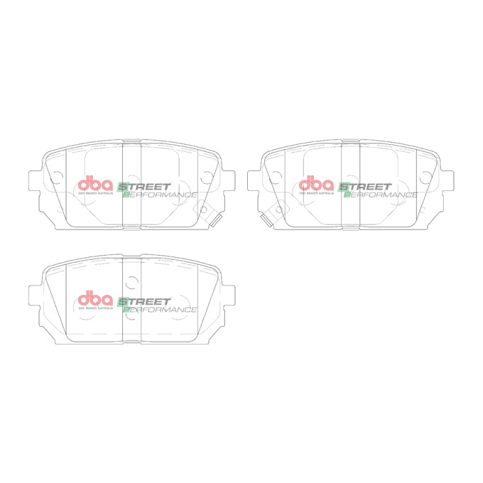 DBA Street Performance Disc Pads DB2175SP