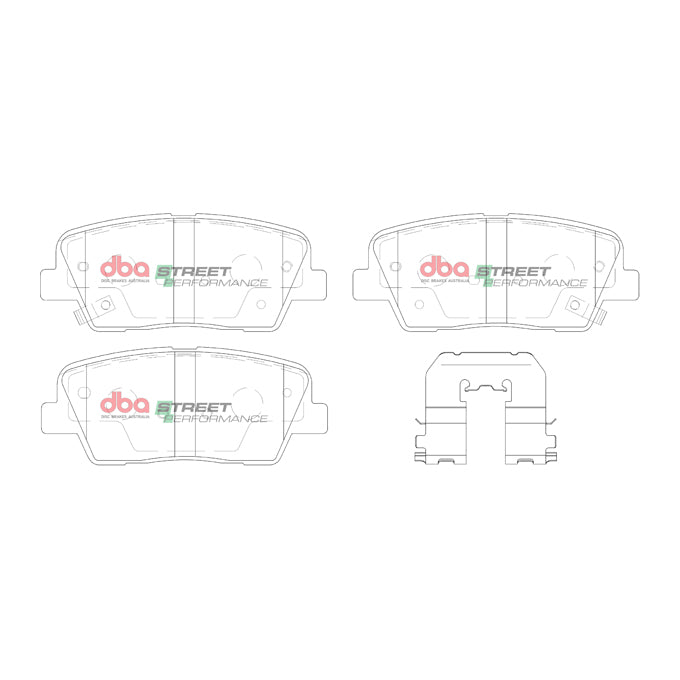 DBA Street Performance Disc Pads DB2178SP
