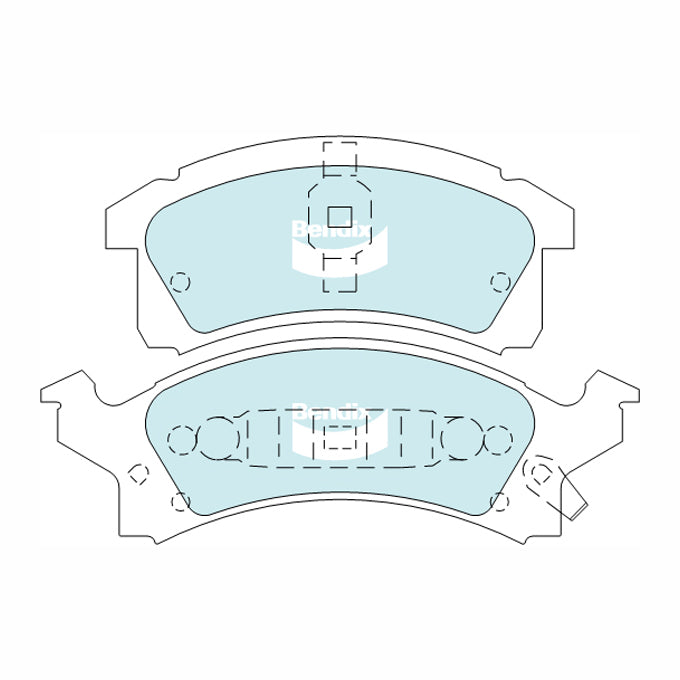 Bendix GCT Disc Pads DB2191GCT