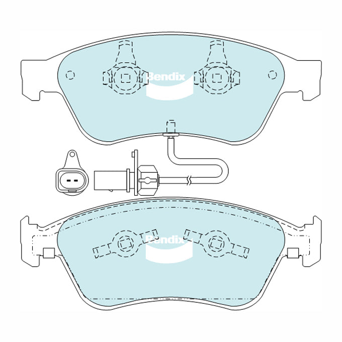 Bendix Euro+ Disc Pads DB2202EU