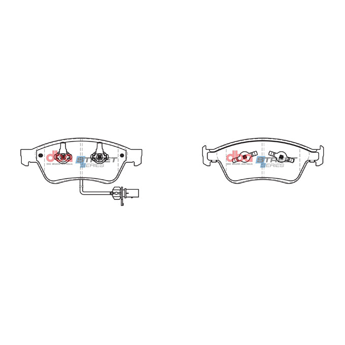 DBA Street Series Disc Pads DB2202SS