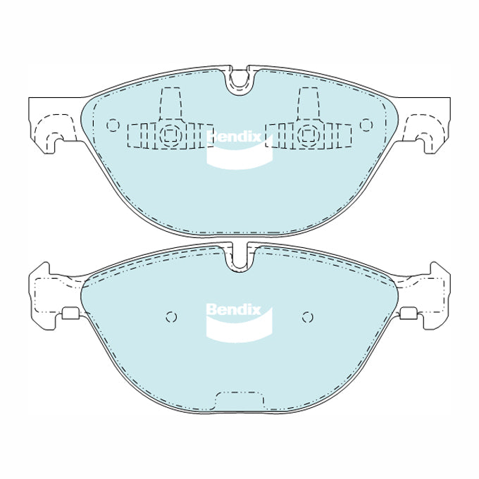 Bendix Euro+ Disc Pads DB2209EU