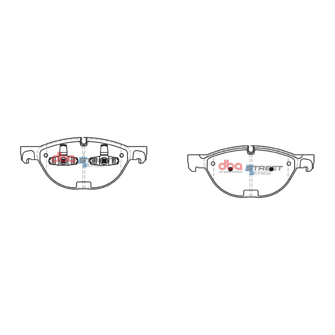 DBA Street Series Disc Pads DB2209SS