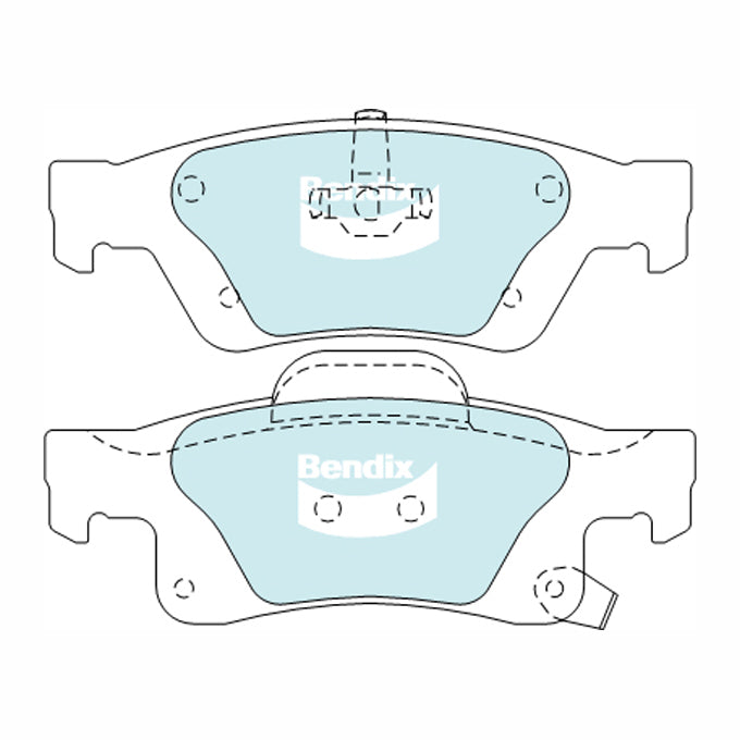 Bendix Heavy Duty Disc Pads DB2217HD