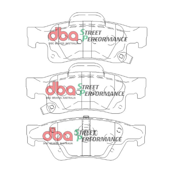 DBA Street Performance Disc Pads DB2217SP